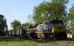 CSX 319 & 768 lead empty coal train U361-19 northbound